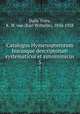 Catalogus Hymenopterorum hucusque descriptorum systematicus et synonymicus. 5, K. W. Dalla Torre 