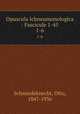 Opuscula Ichneumonologica : Fascicule 1-45. 1-6, Schmiedeknecht, Otto, 1847-1936 