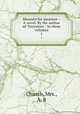 Measure for measure. : A novel. By the author of "Greymore." In three volumes. 1, Church, Mrs., A. B 
