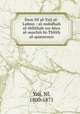 Dwn Nf al-Yzij al-Lubnn : al-nubdhah al-thlithah wa-hiya al-marfah bi-Thlith al-qamarayn, Yzij, Nf, 1800-1871 