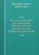 Sur les proprietes des fonctions definies par les equations aux differences partielles, Henri Poincare? 