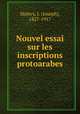 Nouvel essai sur les inscriptions protoarabes, Joseph Hale?vy 