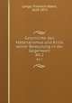 Geschichte des Materialismus und Kritik seiner Bedeutung in der Gegenwart. Bd.2, Lange, Friedrich Albert, 1828-1875 