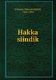 Hakka siindik, 