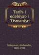 Tarih-i edebiyat-i 