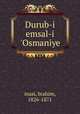 Durub-i emsal-i 