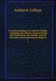 General catalogue of Amherst College : including the officers of government and instruction, the alumni, and all who have received honorary degrees. 5, Amherst College 