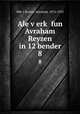 Ale verk fun Avraham Reyzen in 12 bender. 8, 880-1 Reisen, Abraham, 1876-1953 