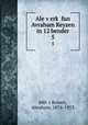 Ale verk fun Avraham Reyzen in 12 bender. 5, 880-1 Reisen, Abraham, 1876-1953 