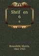 Shrif en. 6, Rosenfeld, Morris, 1862-1923 