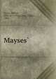 Mayses, Gross, Naftoli, 1896 or 7-1956,Gross, Chaim, 1904- 