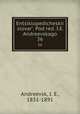 Энциклопедическии? словарь, под ред. и.Е. Андреевского. 36, Andreevsk, I. E., 1831-1891 