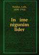 In ime nigunim lider, Naidus, Leib, 1890-1918 