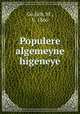 Populere algemeyne higeneye, M. Go?lieb 