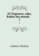Di Tsigayner, oder, Rakhe fun abandi . 1, Lederer, Shalom 