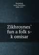 Zikhroynes fun a folks-komisar, Steinberg, Isaac Nachman, 1888-1957 
