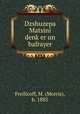 Dzshuzepa Matsini denk?er un bafrayer, Freilicoff, M. (Morris), b. 1885 