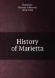 History of Marietta, Summers, Thomas Jefferson, 1876-1952 