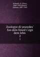 Zoologye di yesoydes fun dem limed vegn dem lebn .. 2, Schmeil, O. (Otto), 1860-1943,Rejzen, Zalman, 1887-1941 