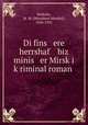 Di fins ere herrshaf biz minis er Mirsk?i k?riminal roman ., Dolitzky, M. M. (Menahem Mendel), 1856-1931 