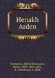 Henakh Arden, Tennyson, Alfred Tennyson, Baron, 1809-1892,Asen, A. (Abraham), b. 1886 