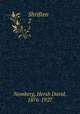 Shriften. 2, Nomberg, Hersh David, 1876-1927 