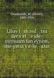Libavi sh red tsu der vel vide-memuarn fun eynem, she-yatsa ve-lo azar, Granitstein, M. (Moses), 1897-1956 