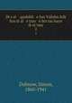 Di v?el -geshikh e fun Yidishn folk? fun di al e tsay n biz tsu hayn ik?er tsay, Dubnow, Simon, 1860-1941 