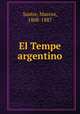 El Tempe argentino, Sastre, Marcos, 1808-1887 