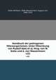 Handbuch der pathogenen Mikroorganismen. Unter Mitwirkung von Rudolf Abel et al. Hrsg. von W. Kolle und A. von Wassermann. v.01, Kolle, Wilhelm, 1868-,Wassermann, August von, 1866-1925 