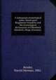 A Lithuanian etymological index, based upon Brughanns Grundriss and the etymological dictionaries of Uhlenbeck (Sanskrit), Kluge (German),, Bender, Harold Herman, 1882- 