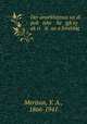 Der anarkhizmus un di poli ishe he igk?ey ak?ri ik? un a forshlag, Merison, Y. A., 1866-1941 