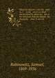 Otsar ha-derush v?eha-ha afah yo. l. ovrot ovrot v?e-khol overet tifrad le-shete ma lak?ot . ha-rishonah, Fun der bimah . ha-sheniyah, omer li-derush ., Rabinowitz, Samuel, 1869-1936 
