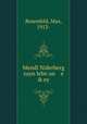 Mendl Niderberg zayn lebn un e ik?ey, Rosenfeld, Max, 1913- 