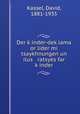 Der k?inder-dek?lama or lider mi tsaykhnungen un ilus ratsyes far k?inder, Kassel, David, 1881-1935 