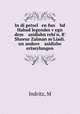 In di getsel en fun bd Habad legendes vegn dem asidishn rebi`n, R` Shneur Zalman m`Liadi.un andere asidishe ertseylungen, M. Indritz 
