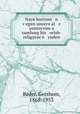 Naye horizon n vegen unzere al e yontoyvim a zamlung his orish-religyeze e yuden, Bader, Gershom, 1868-1953 