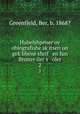 Hubelshpener oy obiografishe sk?itsen un gek?libene shrif en fun Bronzv?iler s oler, Greenfield, Ber, b. 1868? 