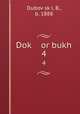 Dok or bukh. 4, B. Dubov?sk?i 