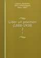 Lider un poemen (1888-1938). 2, Liessin, Abraham, 1872-1938,Chagall, Marc, 1887- 