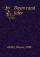 Baym rand lider, Heller, Binem, 1908- 
