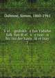 V?el -geshikh e fun Yidishn folk? fun di el s e tsay n biz tsu der hayn ik?er tsay, Dubnow, Simon, 1860-1941 