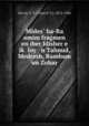 Mides? ha-Ra amim fragmen en iber Idisher e ik? loy n Talmud, Medresh, Rambam un Zohar, Yisra?el Y. Zevin 