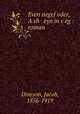 Even negef oder, A sh eyn in v?eg : roman., Dineson, Jacob, 1856-1919 