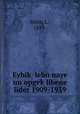 Eybik? lebn naye un opgek?libene lider 1909-1959, Miler, L., 1889- 