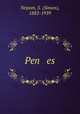 Pen es, Nepom, S. (Simon), 1882-1939 