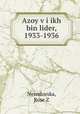 Azoy v?i ikh bin lider, 1933-1936, Rose Z. Nevodovska 