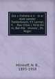 Zeks Yidishe kri iker Aleksander Tsederboym, Y.Y. Lerner, Y. . Ravnitski, Yoel En in, Bal-Ma shoves, Sh. Niger, Minkoff, N. B., 1893-1958 