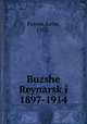 Buzshe Reynarsk?i 1897-1914, Forem, Leon, 1902- 