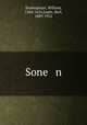 Sone n, Shakespeare, William, 1564-1616,Lapin, Berl, 1889-1952 